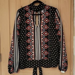 VENUS L/S Boho Blouse L